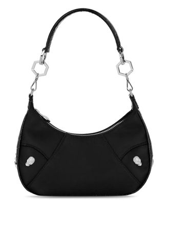 Philipp Plein Borsa a spalla Crocco - Nero