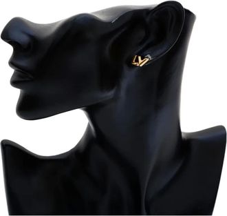 Louis Vuitton Orecchini LV Love Letters 2014 - Oro