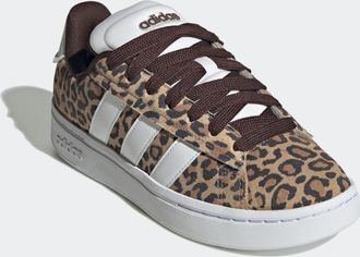 adidas Sneaker ADIDAS SPORTSWEAR GRAND COURT ALPHA 00S, Damen, Gr. 43, magic beige, cloud wei&szlig;, shadow braun, Leder, Textil, Schuhe Sneaker, Design auf den S