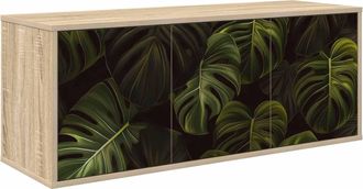 vidaXL Mueble De Tv Montado En La Pared Elburg 102 X 33 X 40 Cm Vidaxl