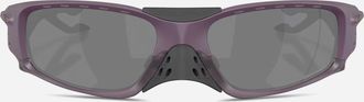 Oakley Plantaris SQ Obscura Collection Sunglasses Prizm Black / Matte Aubergine