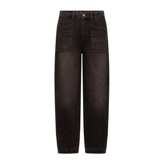 Raffaello Rossi Loose-fit jeans - Dames - Jeans - Bruin - Maat: 2XL Katoen