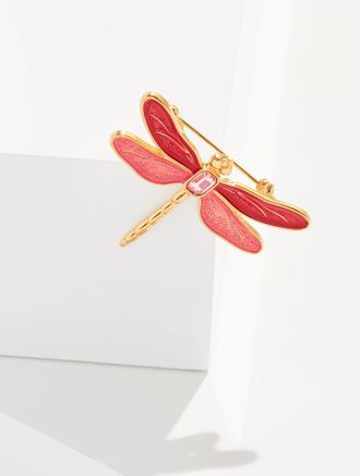 Talbots Dragonfly Brooch - Sangria - 001 Talbots