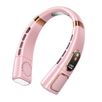 OEM Ventilador De Cuello - Usb Recargable - 40 Db - Pantalla Led - 6 H De Autonom&iacute;a - Para Deportes Al Aire Libre Y Uso Diario