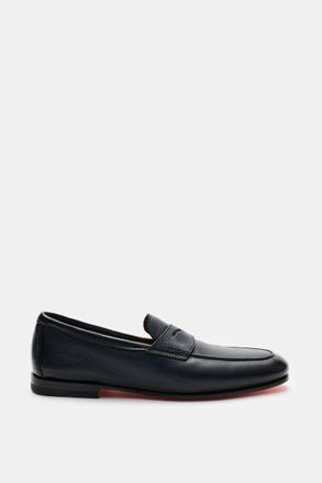Santoni Men - Penny Loafer Carlo dark navy