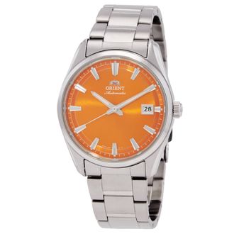 Orient Classic Stretto Date Automatic Orange Dial Watch RA-AC0R08Y30B
