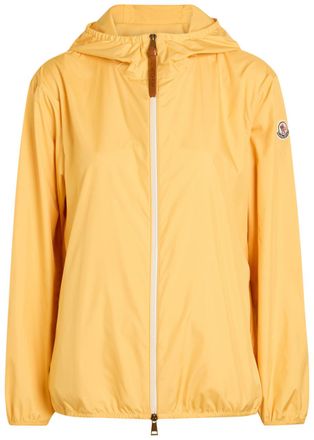 Moncler Fegeos Hooded Shell Jacket - Yellow - 4 (UK 16 / XL)