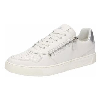 Sioux Sneaker met rits aan de zijkant - Dames - Schoenen - Wit - Maat: 40 EU