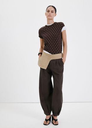 Mango Pullover maglia pois cioccolato - Donna - XXS - MANGO