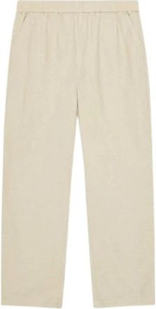 Les Deux Linnen Casual Broek - Heren - Broeken - Beige - Maat: 2XL Linnen