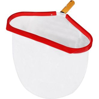 OEM Red Recoge-aceites Para Piscinas, Red Profunda Con Malla Fina, Marco De Aluminio Rojo, Red Resistente Para Recoger Hojas, Residuos Y Polen: Herramient