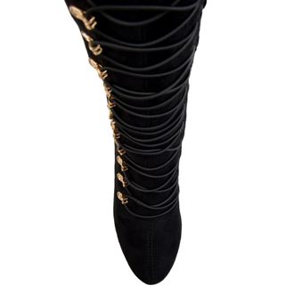 Journee Collection Trill Black TRILL-BLK Womens