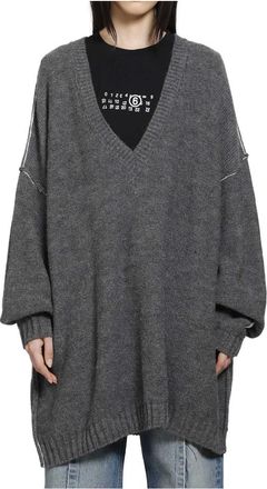 Maison Margiela Mujer, Jerseys, Gris, Talla: M