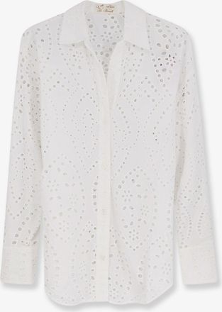 MC2 Saint Barth Camicia Cristal in pizzo sangallo - MC2 SAINT BARTH - gender_Woman