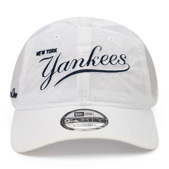 Aim&eacute; Leon Dore White New Era Ripstop Nylon Yankees Cap