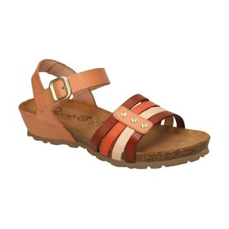 Yokono Schoenen, Dames, Veelkleurig, 38 EU, Leer, Monaco-051 Sandalen