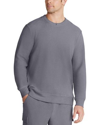 Barefoot Dreams Mc Brushed Fleece Split Neck Pullover