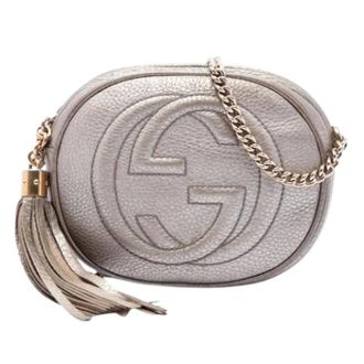 Gucci Pre-owned Soho Crossbody Bag - Dames - Pre-owned - Geel - Maat: ONE Size Leer