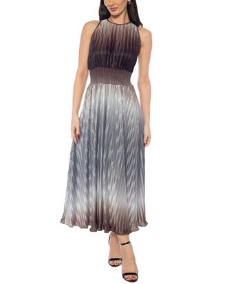 OLEG CASSINI Printed Maxi Dress