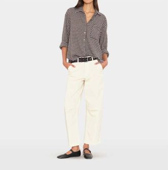 Xirena Rancho Twill Pant In Off White