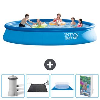 Intex Piscina Easy Set Redonda - 457x84 Cm - 7-piezas Scb110