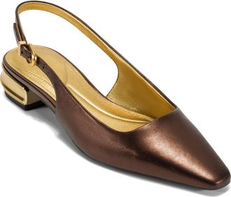 DKNY Savita Slingback Pump in Dark Copper at Nordstrom, Size 8.5