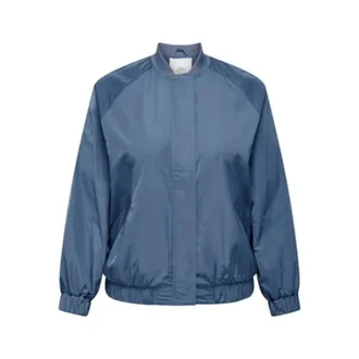 Only Carmakoma Only Carmakoma, Jassen, Dames, Blauw, M, Giubbotto Bomber Oversize Minna