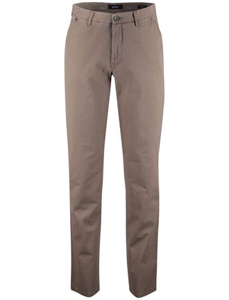 Gardeur Pantalon Gardeur bruin flatfront model normale fit