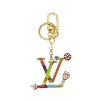 Louis Vuitton Pre-owned Accessories, unisex, Multicolor, Size: ONE SIZE Pre-owned Canvas Key-holder