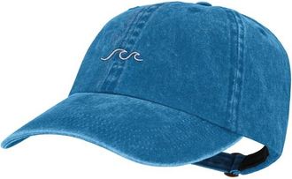 P.A.C. Washdyo+ Washed Organic Cotton Dad Cap Cap - Unisex | blau