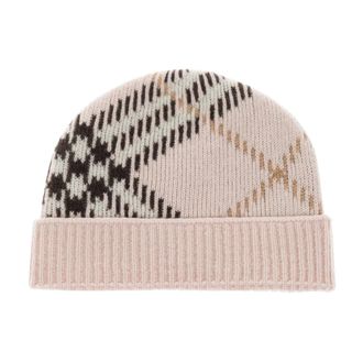 Burberry Berretto in Cashmere - - Accessories - Donna - Rosa - ONE SIZE