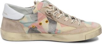 Philippe Model Vintage Effect Lage Top Camouflage Schoenen - Dames - Sneakers - Veelkleurig - 36 EU - Schoenen