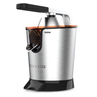 Taurus Easy Press 1000 Legend Prensa De C&iacute;tricos El&eacute;ctricos 0,65 L 1000 W Negro, Acero Inoxidable