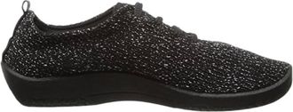 Arcopedico Womens Ls Knit Sneaker In Starry Black