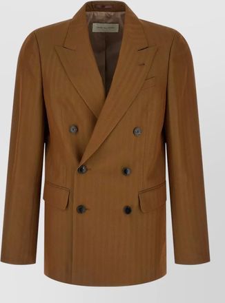 Dries Van Noten wool viscose blazer