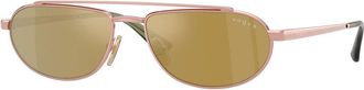 Vogue Eyewear VO4371S 52167I Womens Sunglasses Pink Size 56