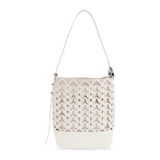 Kate Spade New York Bucket Bags, female, Beige, Size: ONE SIZE Halo Woven Bucket Bag