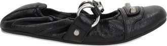 Balenciaga Womens City Ballet Flats