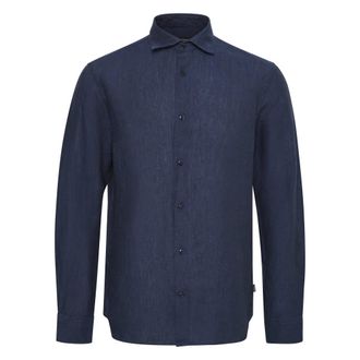 Matinique Hemd - Heren - Casual Overhemden - Blauw - L - Overhemden