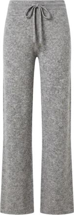 PESERICO Transition Knit Broeken - Dames - Sweatpants - Grijs - S - Wol - Broeken