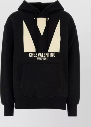 Valentino Garavani cotton hooded sweatshirt
