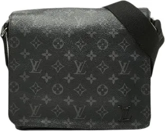 Louis Vuitton Borsa Messenger Pre-owned Monogram Eclipse - - Pre-owned - Uomo - Nero - ONE SIZE