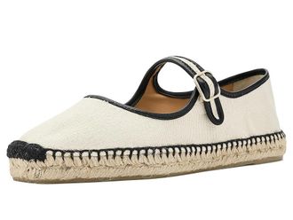Castaner Padua Flat Espadrille Womens Flat Shoes Crudo : EU 38 (US Womens 7.5) N