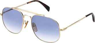 David Beckham DB 7004/S J5G/08 Mens Sunglasses Gold Size 57