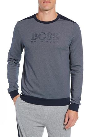 BOSS Tracksuit Sweatshirt in Navy at Nordstrom, Size X-Large