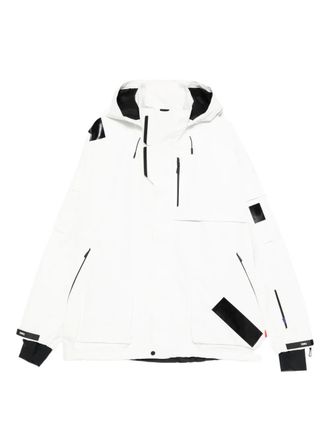 Templa zip-fastening ski jacket - White