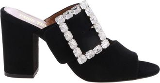 PARIS TEXAS Black suede sandals by Paris Texas