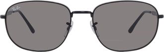 Ray-Ban Dark Grey Square Unisex Sunglasses RB3754 002/B1 60