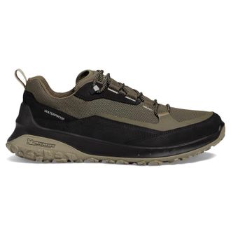 Ecco Ecco ULT-TRN Leather Textile Mens Outdoor Trainers - Black Tarmac - Size:UK 12-12.5