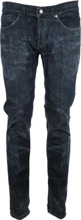 Dondup Black Skinny-Leg Stretch Jeans
